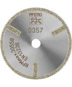 Dimanta griešanas disks Pferd D357 GAG D1A1R; 50x6 mm