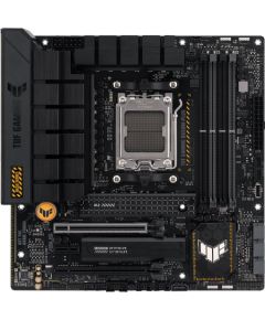 Asus TUF GAMING B650M-PLUS Processor family AMD, Processor socket  AM5, DDR5 DIMM, Memory slots 4, Supported hard disk drive interfaces 	SATA, M.2, Number of SATA connectors 4, Chipset AMD B650,  micro-ATX