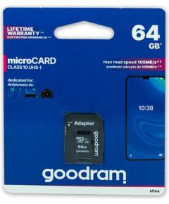 Goodram Карта Micro SD 64GB