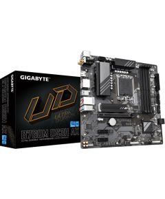 Mainboard GIGABYTE Intel B760 Express LGA1700 Micro-ATX Memory DDR5 Memory slots 4 2xPCI-Express 3.0 1x 1xPCI-Express 4.0 16x 2xM.2 1xHDMI 2xDisplayPort 2xAudio-In 1xAudio-Out 2xUSB 2.0 3xUSB 3.2 1xUSB-C 1xPS/2 1xRJ45 B760MDS3HAX1.3