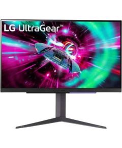 LCD Monitor LG 27GR93U-B 27" Gaming/4K Panel IPS 3840x2160 16:9 144Hz Matte 1 ms Pivot Height adjustable Tilt 27GR93U-B