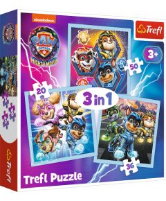 TREFL PAW PATROL Pužļu komplekts 3in1