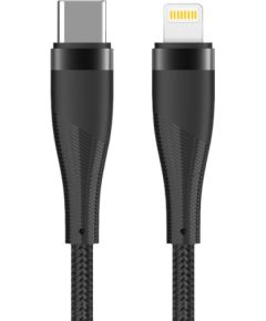 Maxlife MXUC-08 Kabelis USB-C / Lightning / 1m / 27W