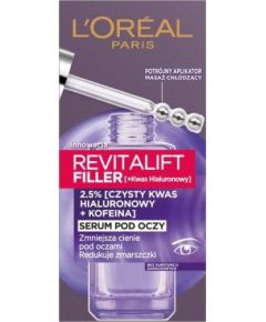 L'oreal L’Oreal Paris LOREAL_Revitalift Filler Serum pod oczy redukujące zmarszczki i zmniejszający cienie 20ml