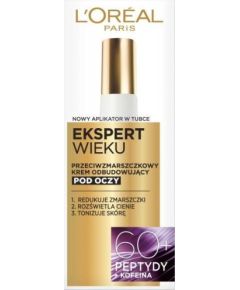 L'oreal L’Oreal Paris LOREAL_Age Specialist Ekspert Wieku 60+ przeciwzmarszczkowy krem odbudowujący pod oczy 15ml