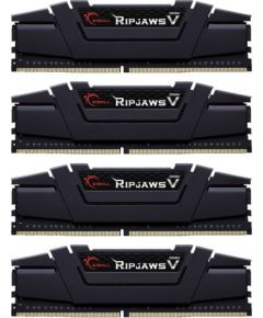 G.Skill DDR4 - 32GB -4000 - CL - 18 - Quad Kit, Ripjaws V (black, F4-4000C18Q-32GVK)