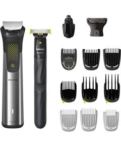 PHILIPS MG9552/15 Multigroom series 9000 All-in-one trimmeris sejai, matiem un ķermenim, tērauda