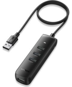 Adapter UGREEN CM416 4in1 USB to 4x USB 1m (black)