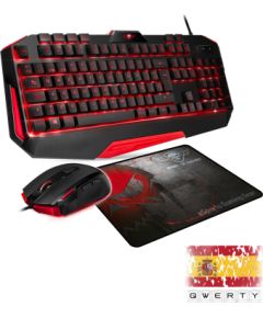 Spirit Of Gamer PRO-K3 Gaming Keyboard Red