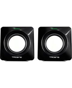 Tacens Anima AS1 Стерео Колонки для ПК 2x 4W с 3.5mm Audio / USB Питанием черный