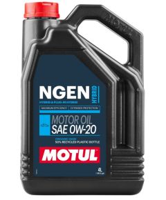 Motora eļļa MOTUL 0W20 NGEN HYBRID 0W20 4L API SP, ILSAC GF-6A