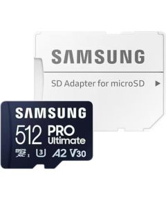 MEMORY MICRO SDXC 512GB/W/ADAPT. MB-MY512SA/WW SAMSUNG