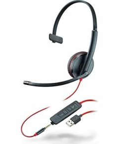 Plantronics Austiņas ar mikrofonu Poly Blackwire 5210  (207577-03)