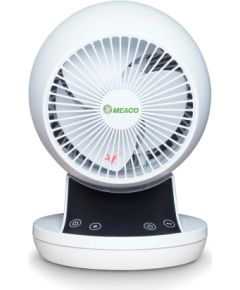 MEACO Air Circulator MeacoFan 360 Table Fan, Number of speeds 12, 10 W, Oscillation, White
