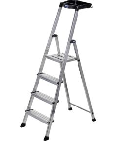 Krause Secury Folding ladder silver