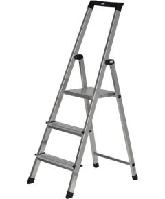 Krause Solidy Folding ladder silver