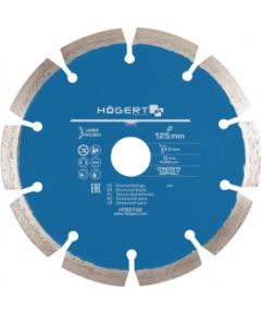 Dimanta griešanas disks Hogert HT6D742; 125 mm