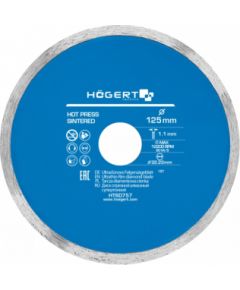 Dimanta griešanas disks Hogert HT6D757; 125 mm