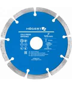 Dimanta griešanas disks Hogert HT6D751; 125 mm