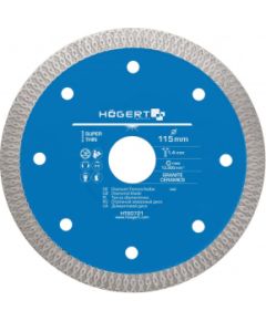 Dimanta griešanas disks Hogert HT6D721; 115 mm