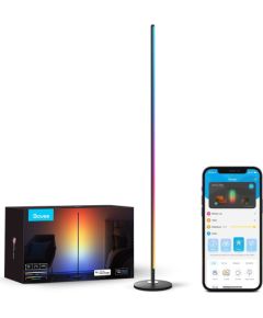 Govee H6076 RGBIC Viedā stūra grīdas lampa Bluetooth / Wi-Fi / 1,4m