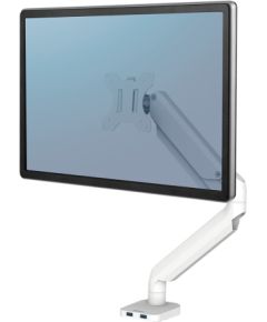 Fellowes Ergonomics arm for 1 monitor - Platinum series, white