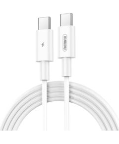 Cable USB-C do USB-C Remax Marlik, 1m, 100W (white)