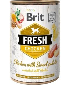 Brit Brit Fresh Dog Chicken with Sweet Potato puszka 400g