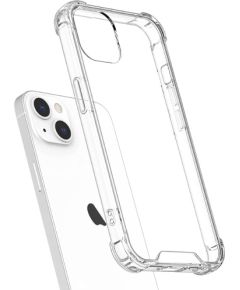 Fusion anti shock 1.5 mm silikona maciņš Apple iPhone 15 Plus caurspīdīgs