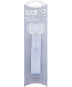 Lovi Baby Shower / Soother Clip With Ribbon 2pc Boy