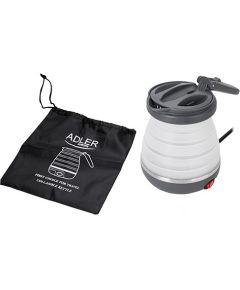 Adler AD 1279 electric kettle 0.6 L 750 W Black, White