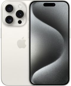 (Ir veikalā) Apple iPhone 15 Pro 1TB White Titanium
