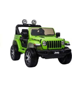 Lean Cars Electric Ride On Jeep Rubicon 4x4 Green