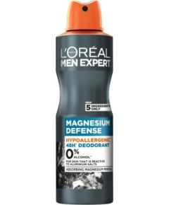 L'oreal L’Oreal Paris LOREAL_Men Expert Magnesium Defense hipoalergiczny dezodorant w sprayu 150ml