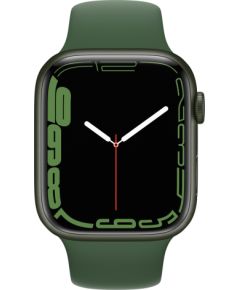Apple Watch Series 7 45mm Aluminium GPS - Green (Atjaunināts, stāvoklis Ļoti labi)