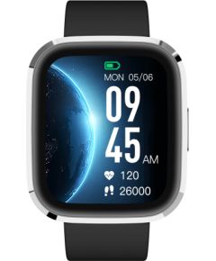 Garett Smartwatch Garett GRC STYLE Silver-black Viedpulkstenis IPS / Bluetooth / IP68 / SMS