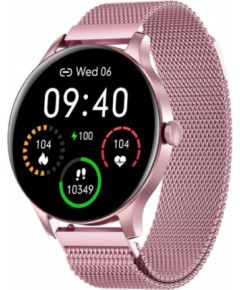 Garett Smartwatch Garett Classy pink steel Умные часы IPS / Bluetooth / IP68