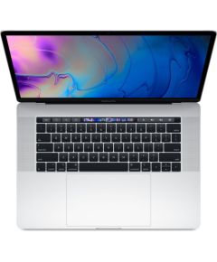 Apple MacBook Pro 2018 Retina 15" 4xUSB-C - Core i7 2.2GHz / 16GB / 256GB SSD - Silver (Atjaunināts, stāvoklis kā jauns)
