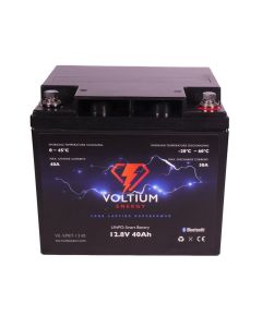 Lithium battery LiFePO4 12.8V 40Ah T11 BT APP VOLTIUM ENERGY