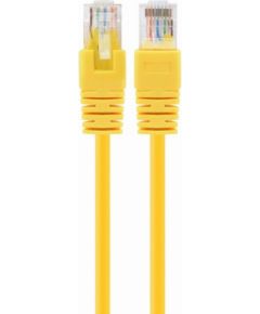 PATCH CABLE CAT5E UTP 5M/YELLOW PP12-5M/Y GEMBIRD