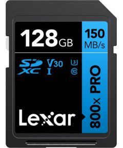 MEMORY SDXC 128GB UHS-I/LSD0800P128G-BNNNG LEXAR