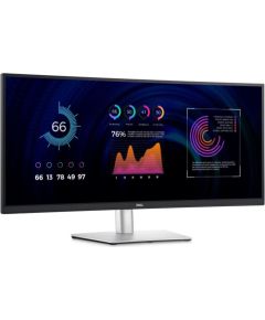LCD Monitor DELL 210-BGTY 34" Business/Curved/21 : 9 Panel IPS 3440x1440 21:9 60Hz Matte 5 ms Swivel Height adjustable Tilt 210-BGTY