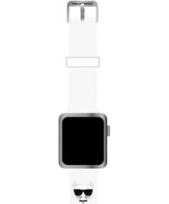 Karl Lagerfeld Choupette Head Watch Strap for Apple Watch 38|40mm White