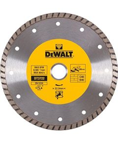 Dimanta griešanas disks DeWalt DT3722-QZ; 180 mm