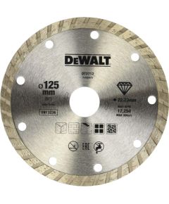 Dimanta griešanas disks DeWalt DT3712-QZ; 125 mm