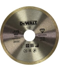 Dimanta griešanas disks DeWalt DT3703-QZ; 115 mm