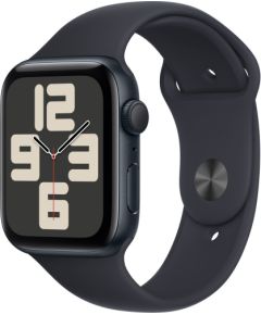 Apple Watch SE 2023 GPS 44mm Sport Band M/L, midnight (MRE93ET/A)