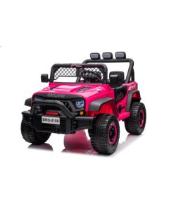 Geoland Power elektriskais vienvietīgais SUV, rozā krāsā