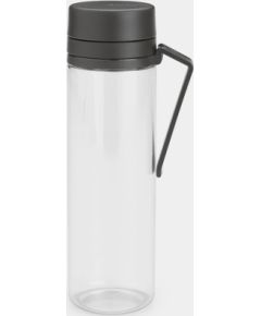 BRABANTIA Make & Take ūdens pudele ar sietiņu, dark grey - 148842