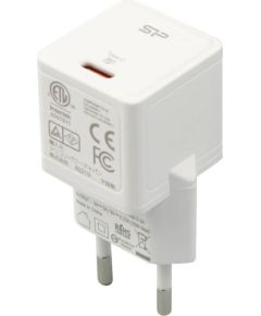 Silicon Power зарядное устройство USB-C PD QM12 20W, белый